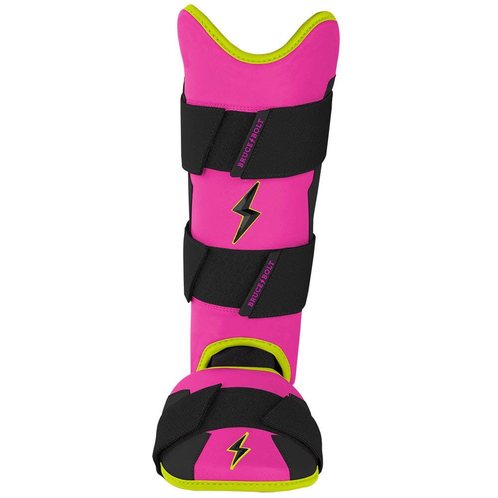 Bear Series Leg Guard - Pink Lightning