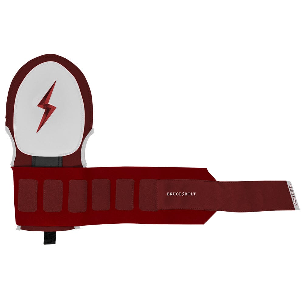 Chrome Series Sliding Mitt - Maroon