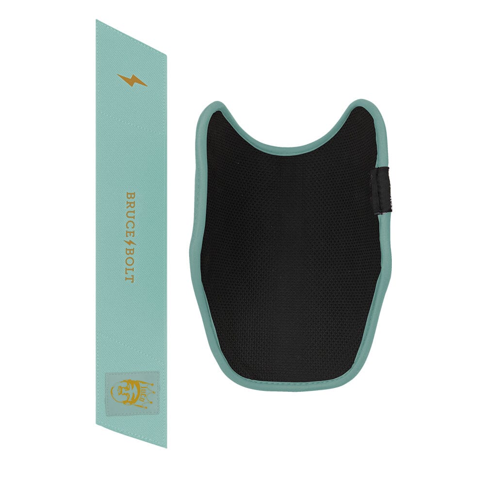 King of JUCO Creator Series 6" Elbow Guard - Mint/Gold