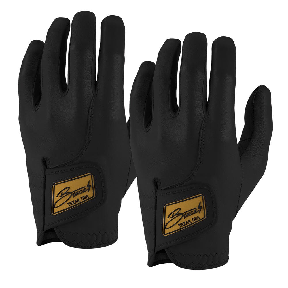 Original Series Golf Gloves (On Left, 2-Pack) - Black