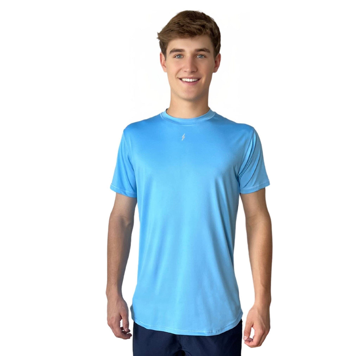 Performance Short Sleeve Shirt - Baby Blue