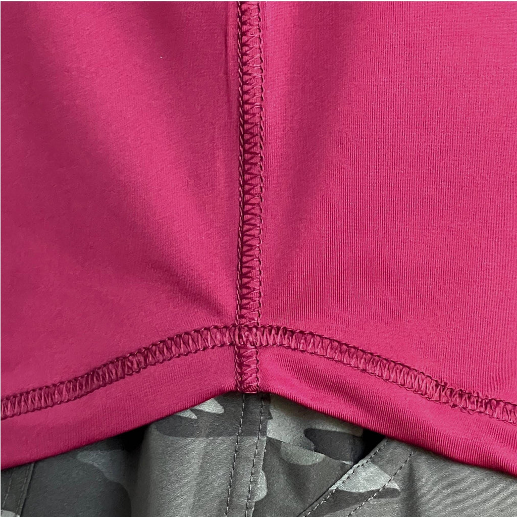 Performance Short Sleeve Shirt - Maroon