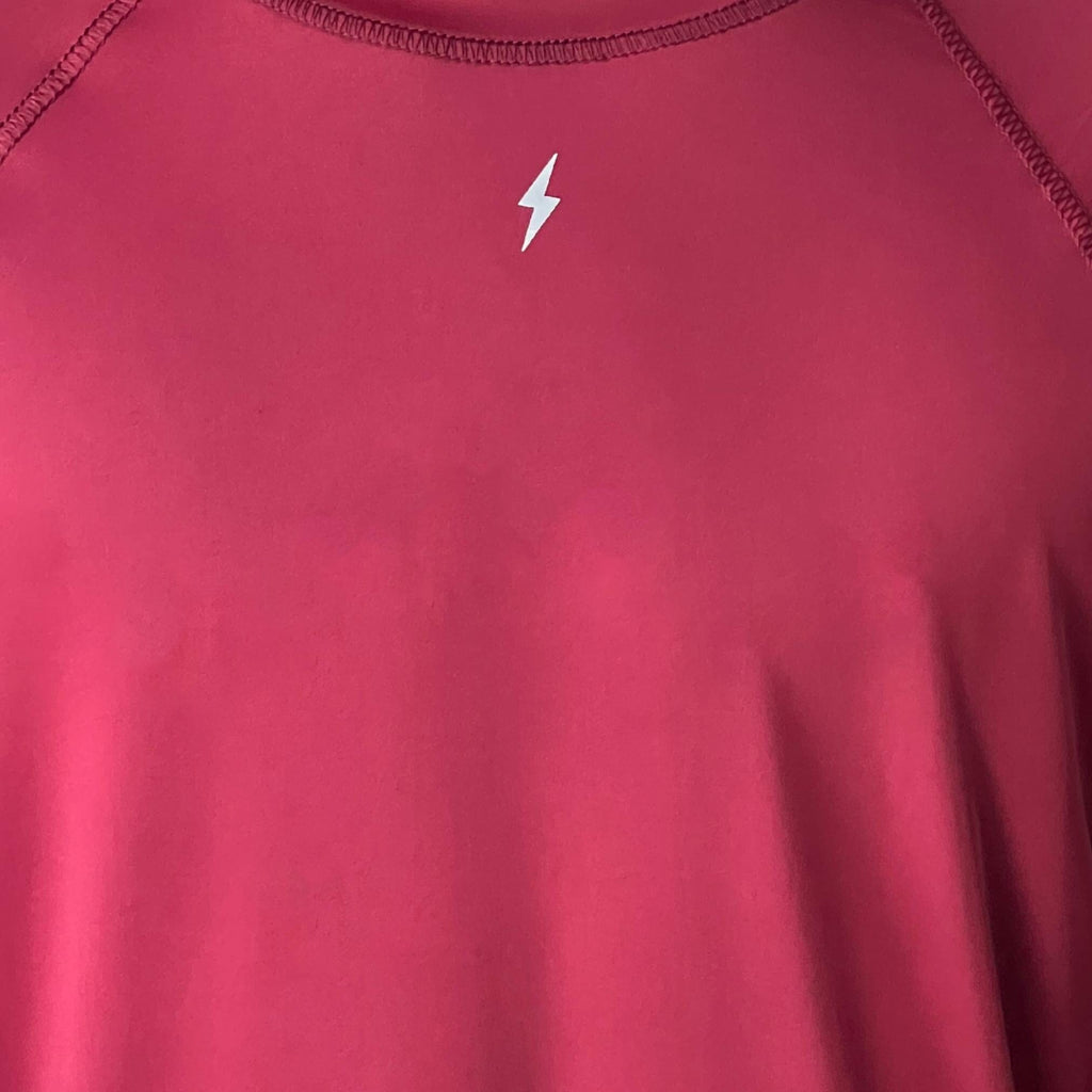 Performance Short Sleeve Shirt - Maroon