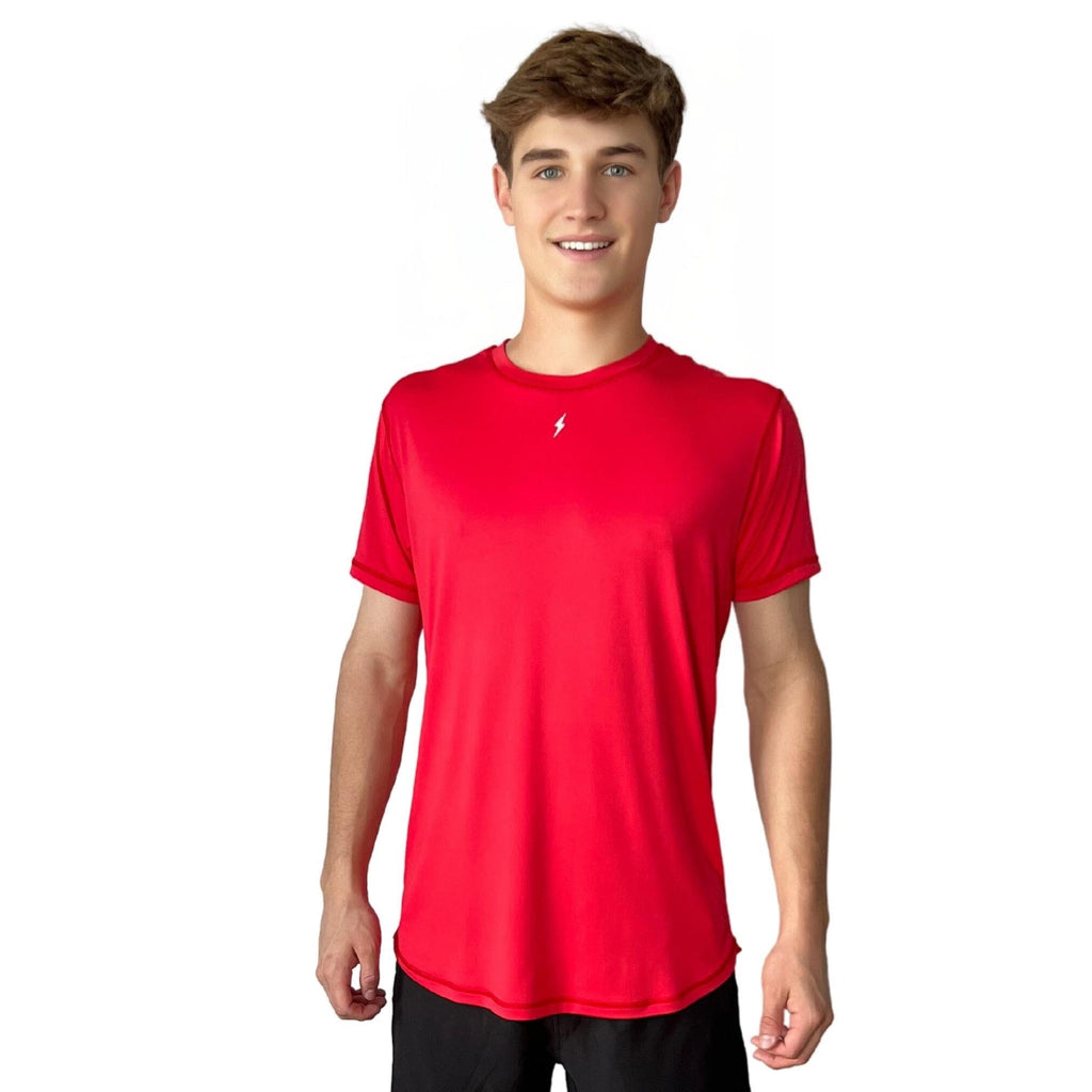 Performance Short Sleeve Shirt - Red
