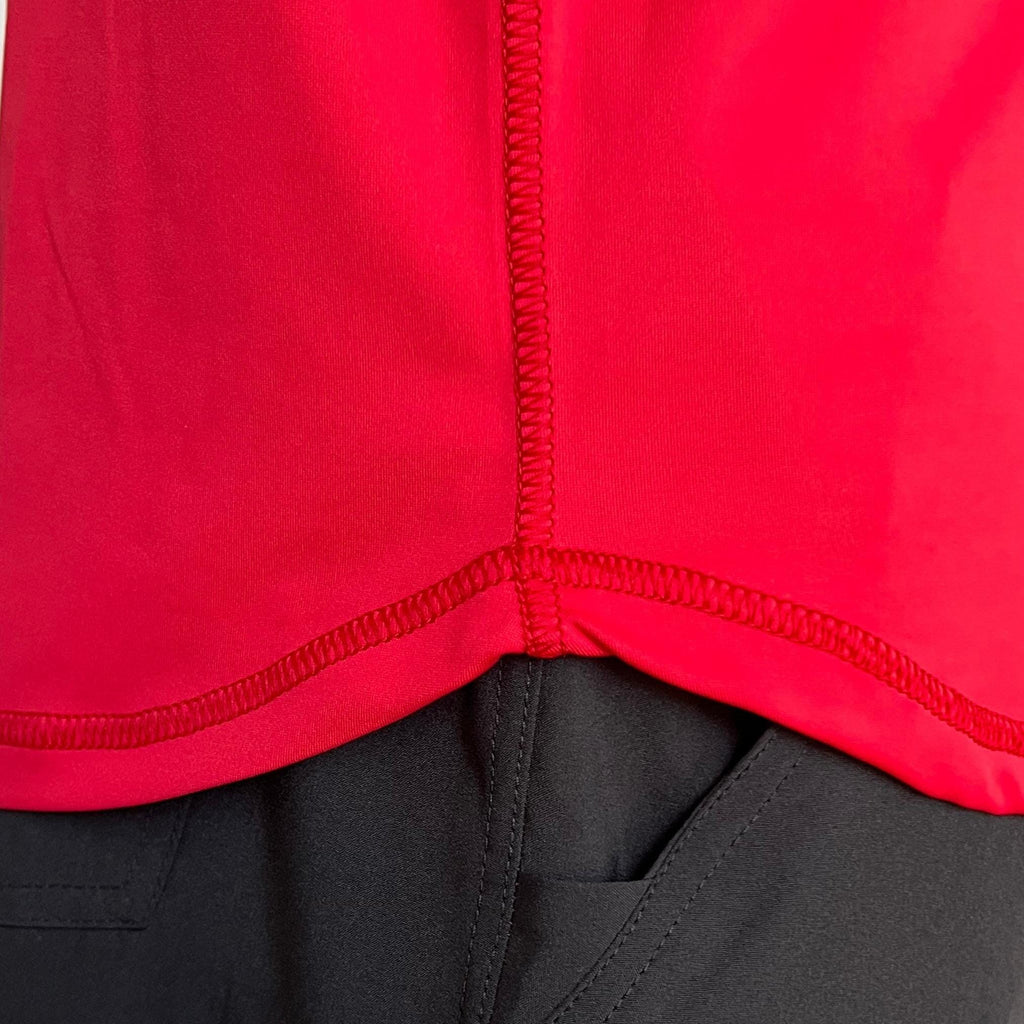 Performance Short Sleeve Shirt - Red