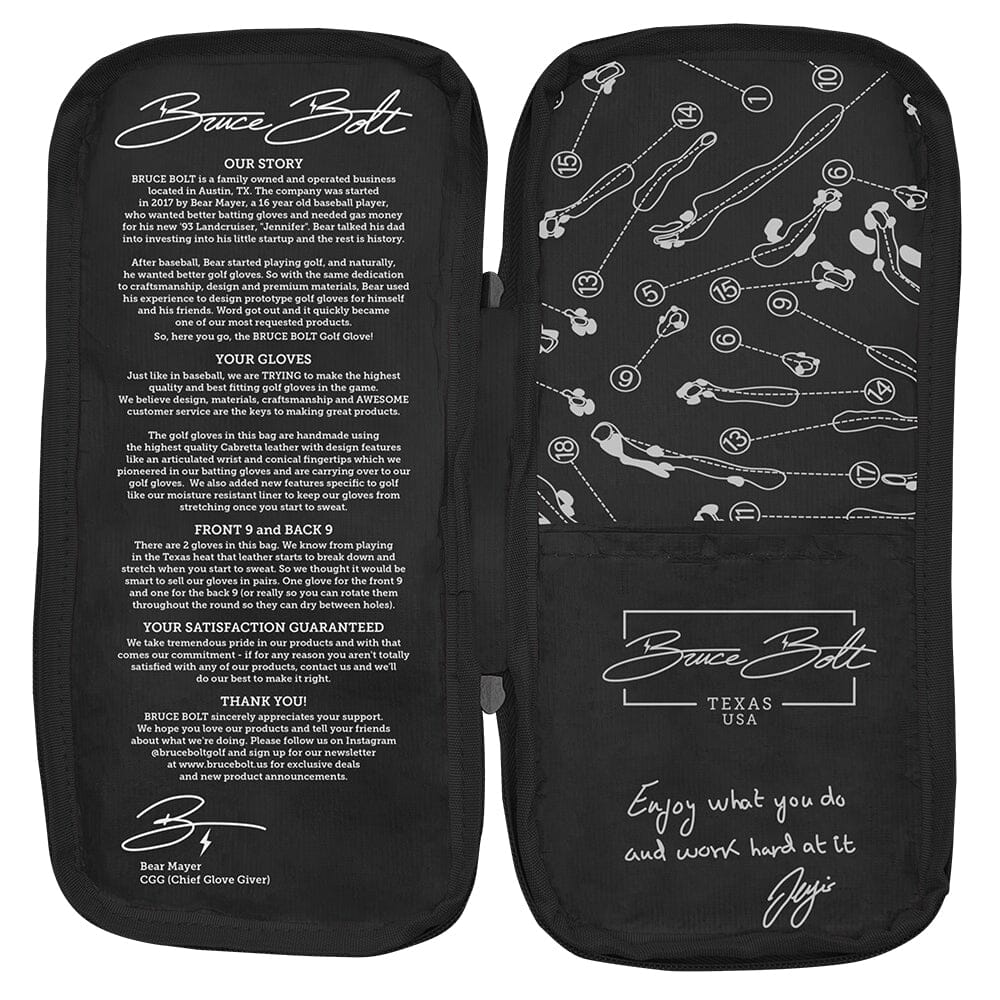 Sergio Garcia Signature Series Golf Gloves (On Left, 2-Pack) - Red/White