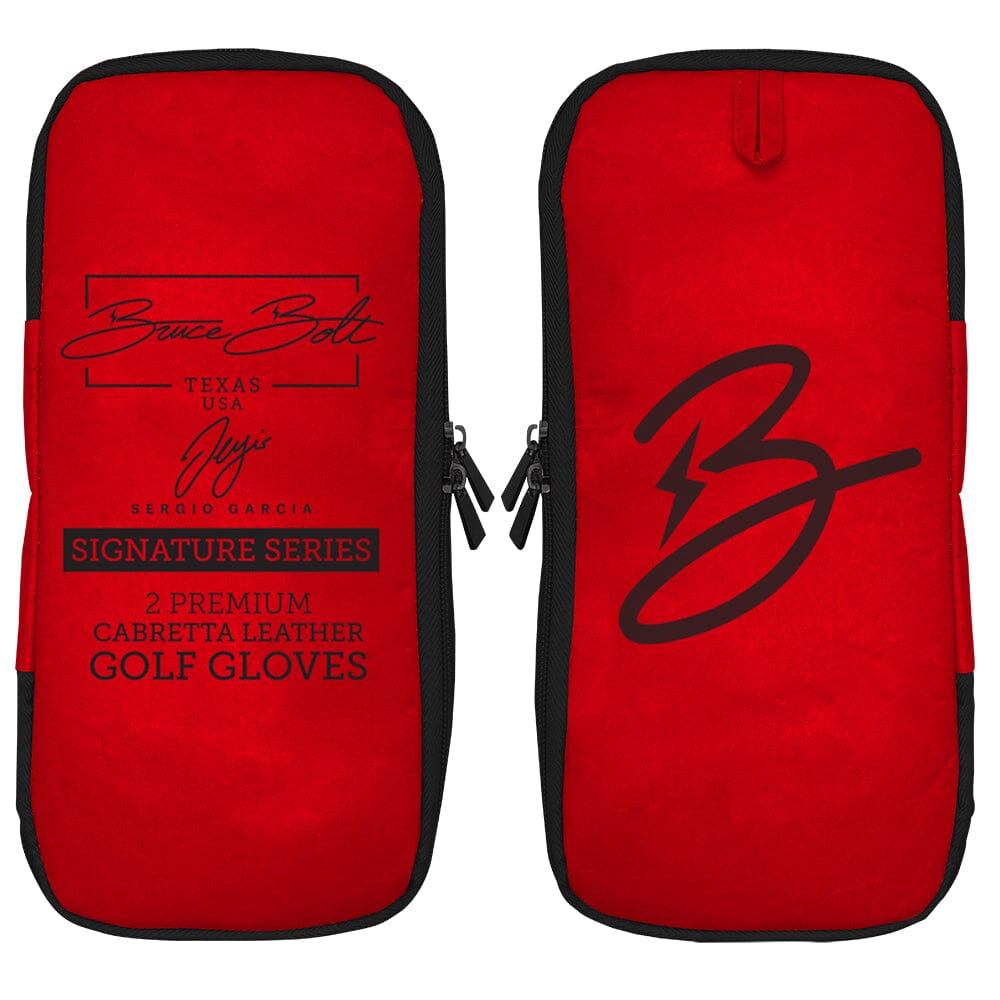 Sergio Garcia Signature Series Golf Gloves (On Right, 2-Pack) - Red/White