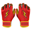 Konnor Griffin Signature Series Short Cuff Batting Gloves - Red