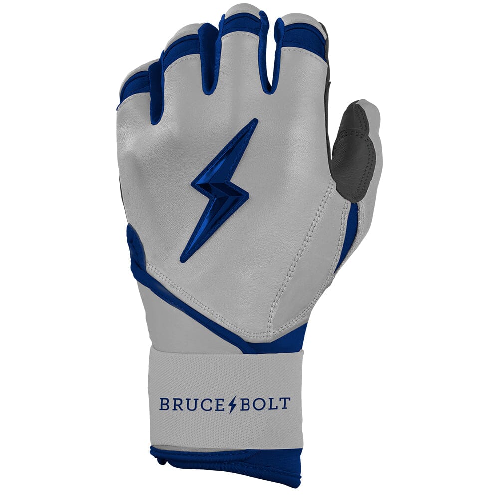 Grey Series Long Cuff Batting Gloves - Navy