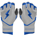 Grey Series Long Cuff Batting Gloves - Royal Blue