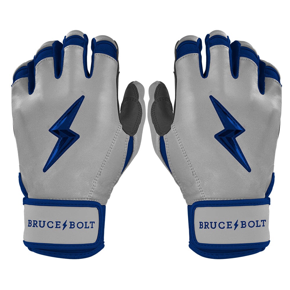 Grey Series Short Cuff Batting Gloves - Navy