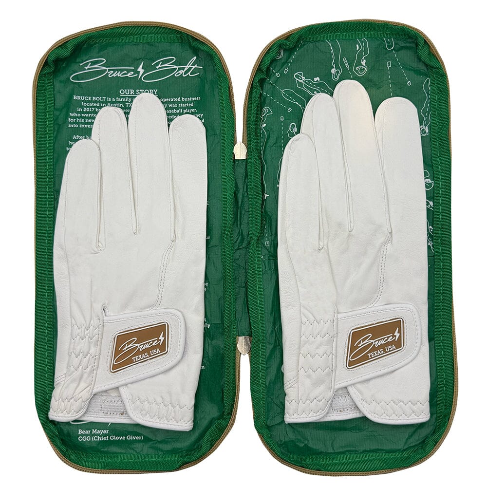 Original Series Golf Gloves (On Left, 2-Pack) - White