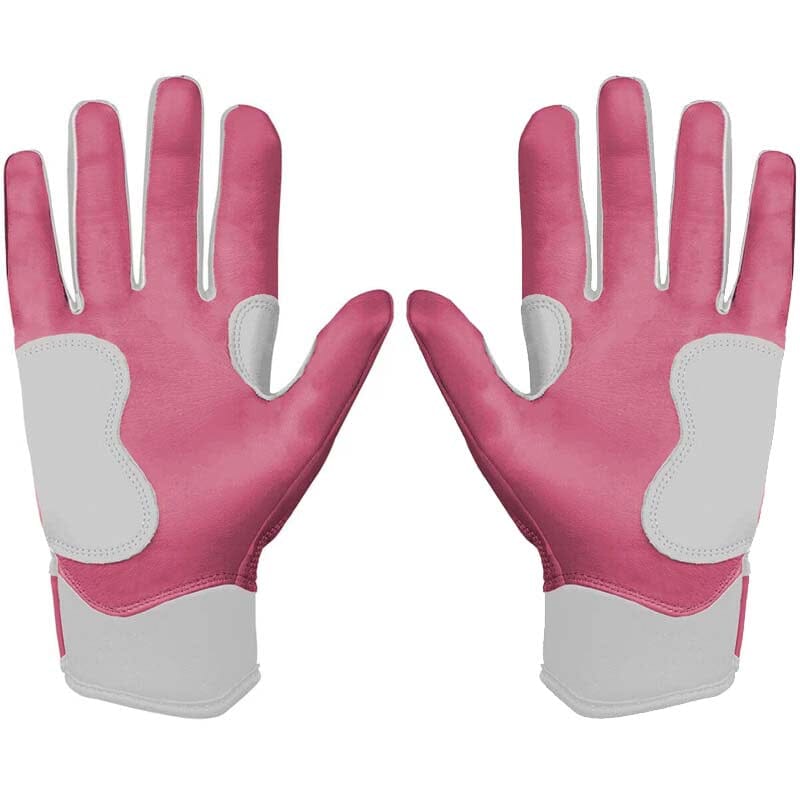 Personalized Bear Series Short Cuff Batting Gloves - Dusty Pink