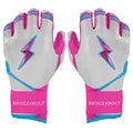 Perfect Game Collab Series Long Cuff Batting Gloves - Summer Swirl