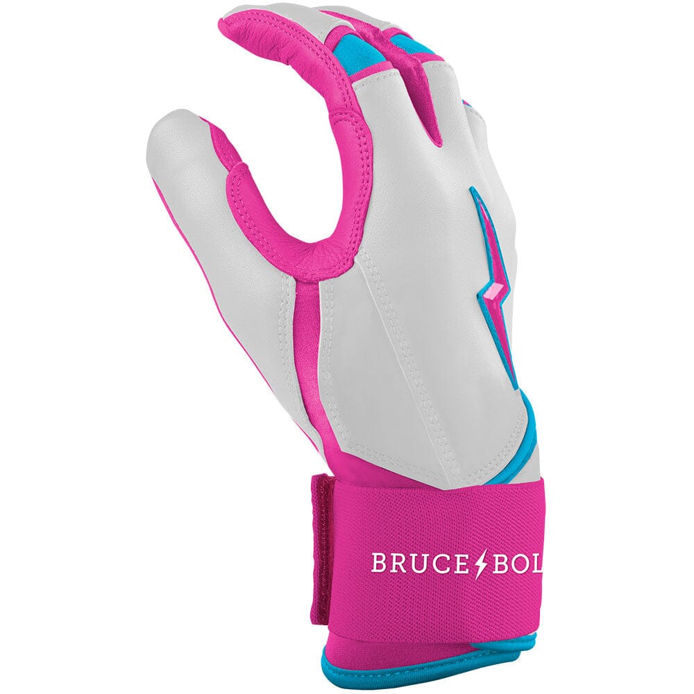 Perfect Game Collab Series Long Cuff Batting Gloves - Summer Swirl