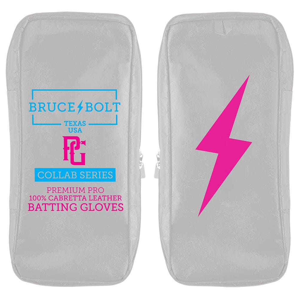Perfect Game Collab Series Long Cuff Batting Gloves - Summer Swirl
