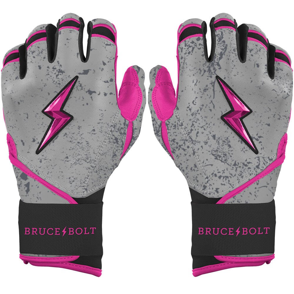 Brandon Nimmo Signature Series Long Cuff Batting Gloves - Concrete