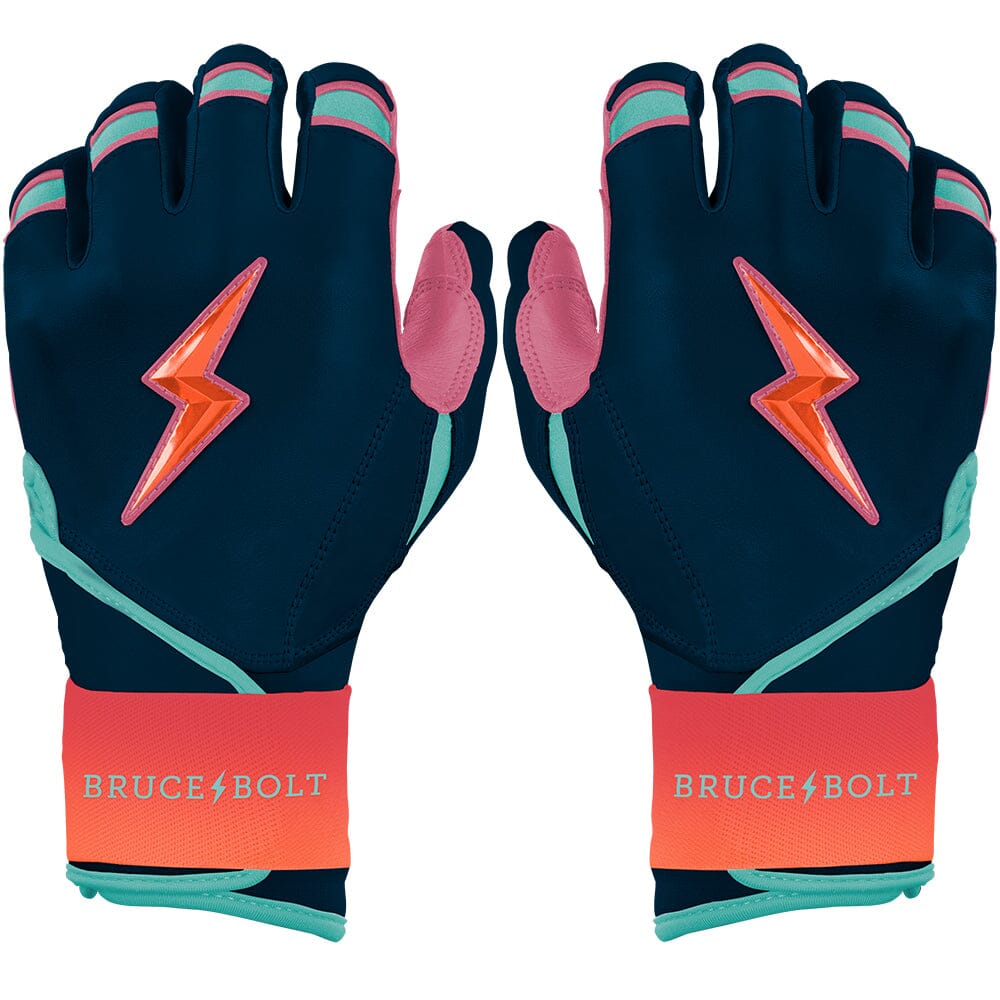 Personalized Bear Series Long Cuff Batting Gloves - Sunset