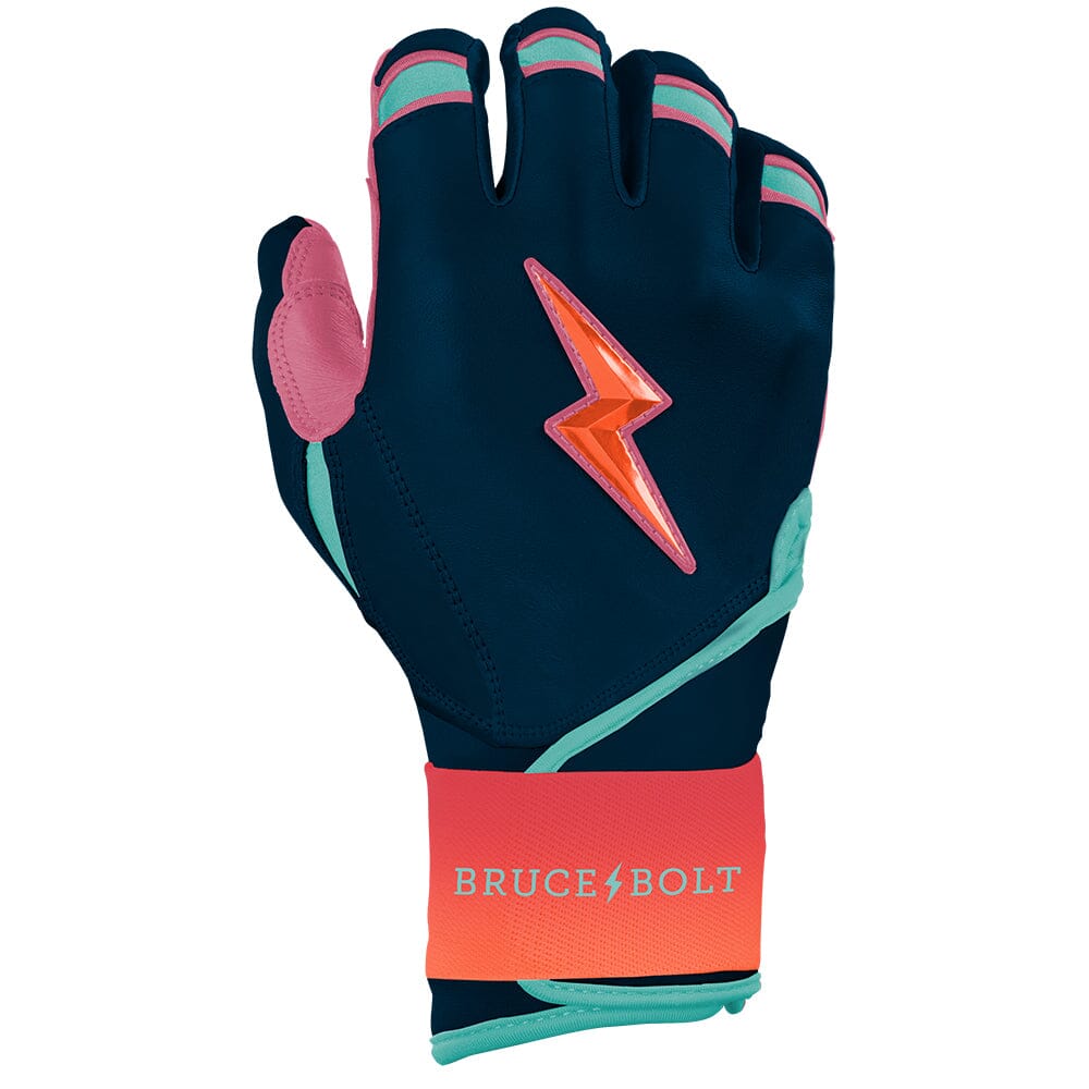 Personalized Bear Series Long Cuff Batting Gloves - Sunset