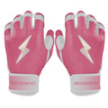 Personalized Bear Series Short Cuff Batting Gloves - Dusty Pink