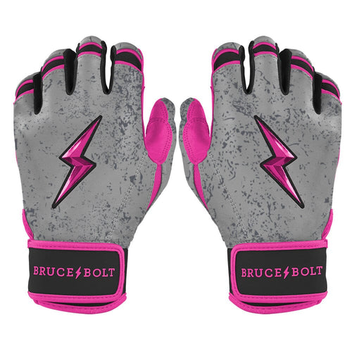 Brandon Nimmo Signature Series Short Cuff Batting Gloves - Concrete