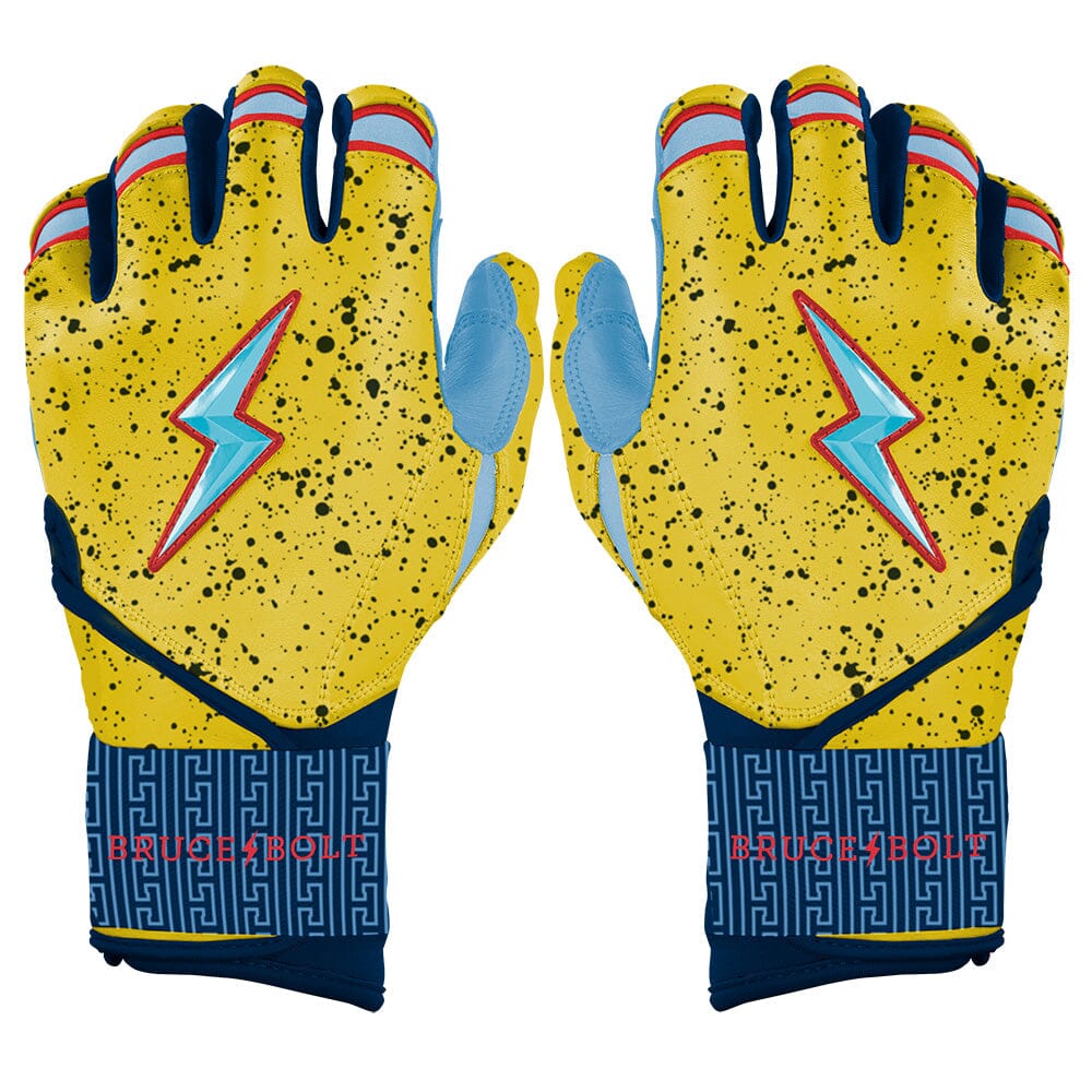 Lars Nootbaar Signature Series Long Cuff Batting Gloves - Yellow