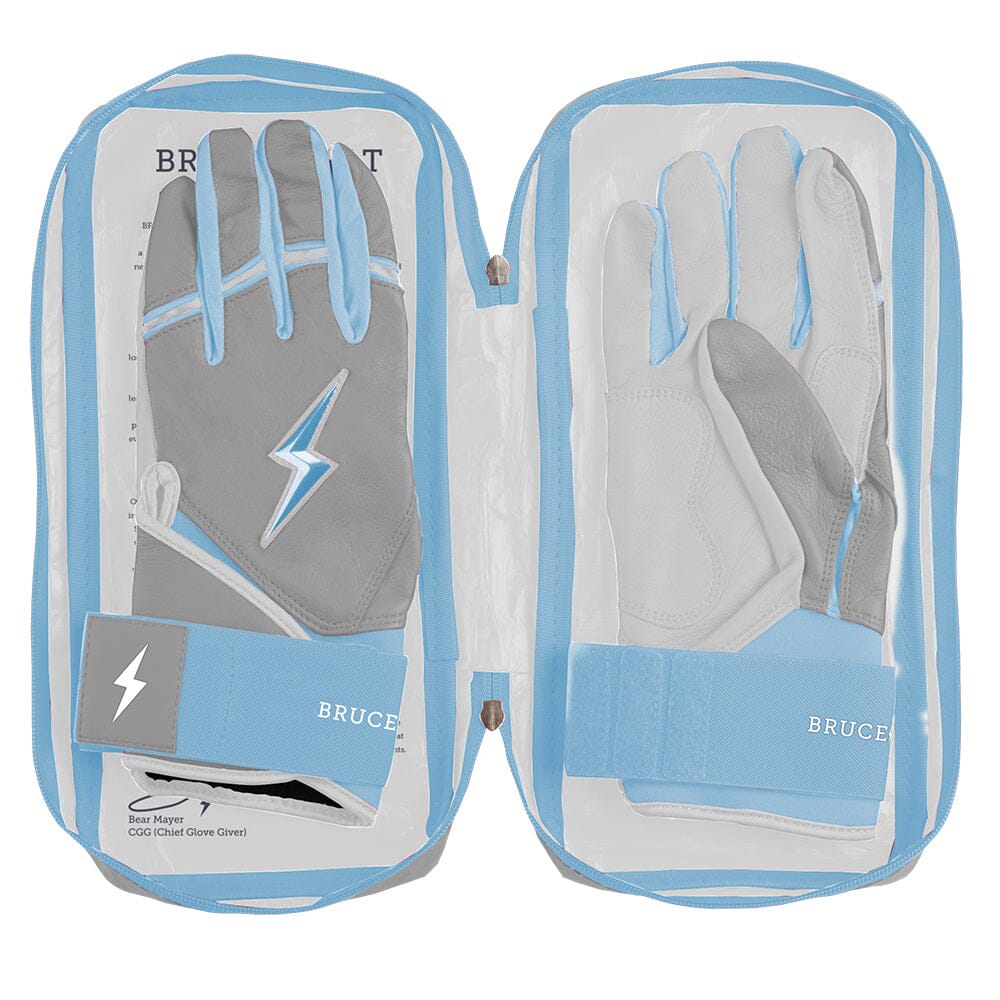 Ian Happ Signature Series Long Cuff Batting Gloves - Grey