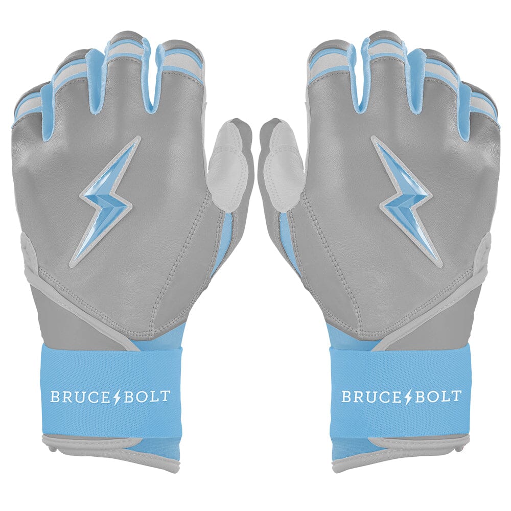 Personalized Ian Happ Signature Series Long Cuff Batting Gloves - Grey