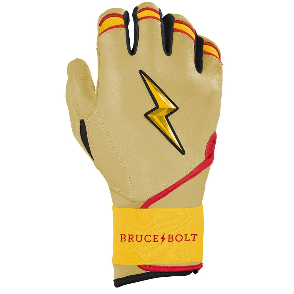 Konnor Griffin Limited Edition Long Cuff Batting Gloves - Griffin Ivory