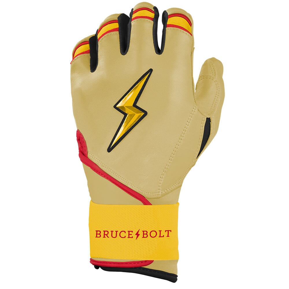 Konnor Griffin Limited Edition Long Cuff Batting Gloves - Griffin Ivory
