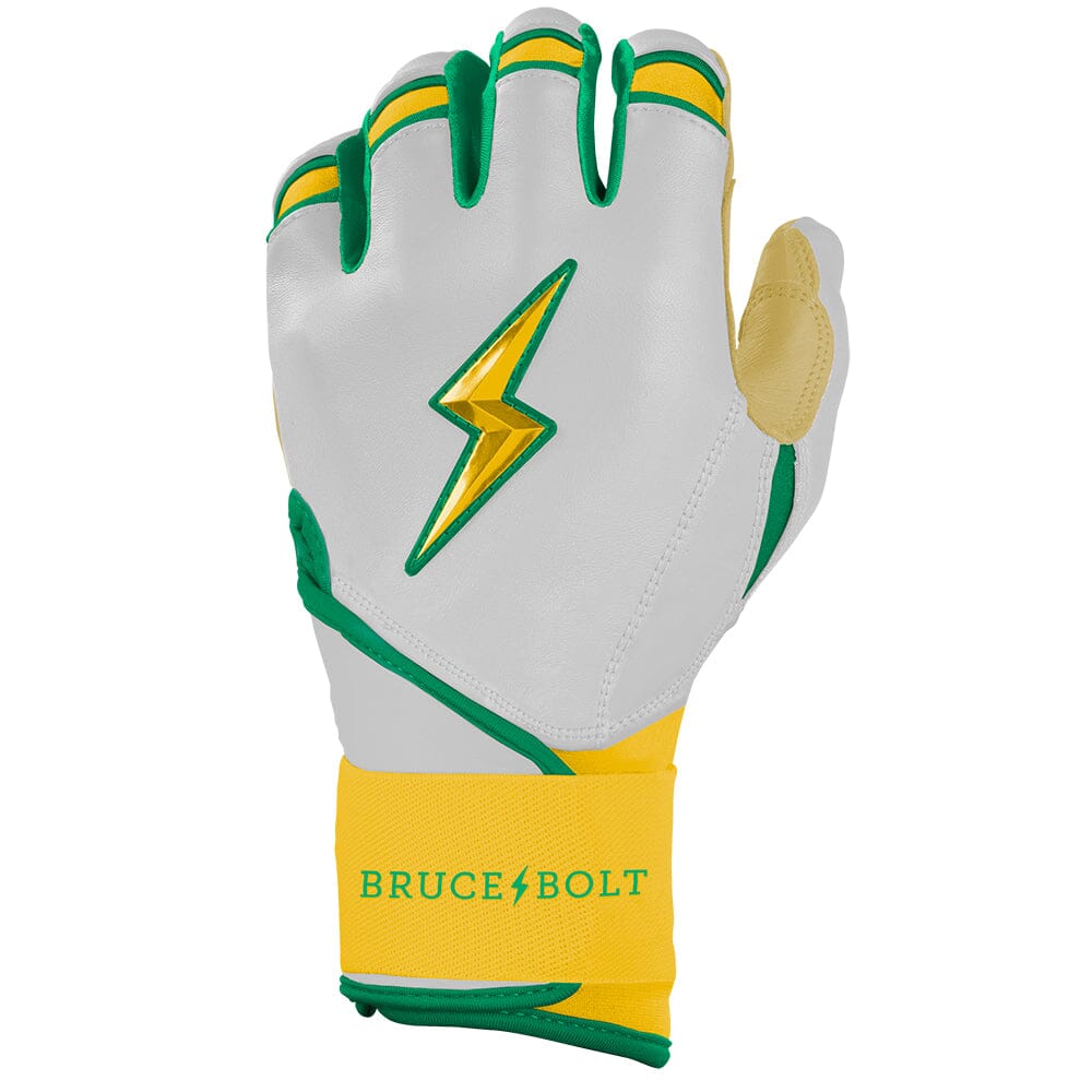 Nick Kurtz Signature Series Long Cuff Batting Gloves - Vegas White
