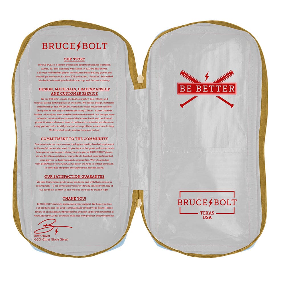 Rintaro Sasaki Signature Series Short Cuff Batting Gloves - White