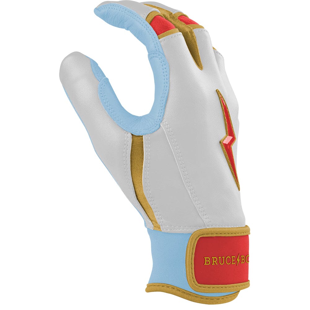 Rintaro Sasaki Signature Series Short Cuff Batting Gloves - White